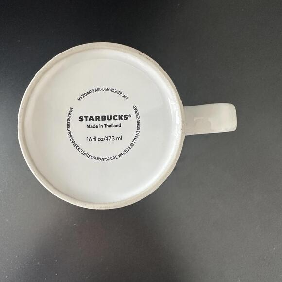 Starbucks London Coffee MUG 2014 Global Icon Collectors Series Big Ben 16 Oz. - Picture 2 of 4